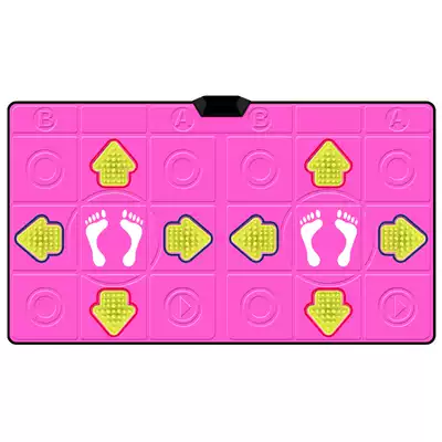 topcycling wireless double dance blanket TV computer dual-use interface Home hip-hop machine