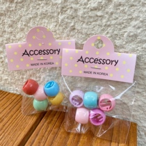(Special spot) Korean hair accessories candy color wave dot hairclip baby broken hair grab clip dot clip hairclip