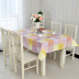 nhựa khăn trải bàn bảng bảng vải Nước và pvc dầu vải Wallpaper vòng tròn hình bầu dục vải hình chữ nhật vải trải bàn - Khăn trải bàn tấm trải bàn Khăn trải bàn
