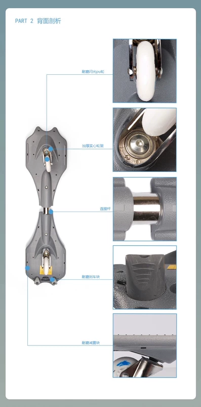 Jinfeng hợp kim nhôm sức sống bảng rồng bảng rắn ván trượt hai bánh xe hai bánh xe tay ga trẻ em ván trượt - Trượt băng / Trượt / Thể thao mạo hiểm non bao hiem the thao