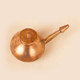 India Isha Imported Genuine Pure Copper Yoga Neti Pot Net Nasal Cavity Cleaning Equipment 200ml Ayurveda