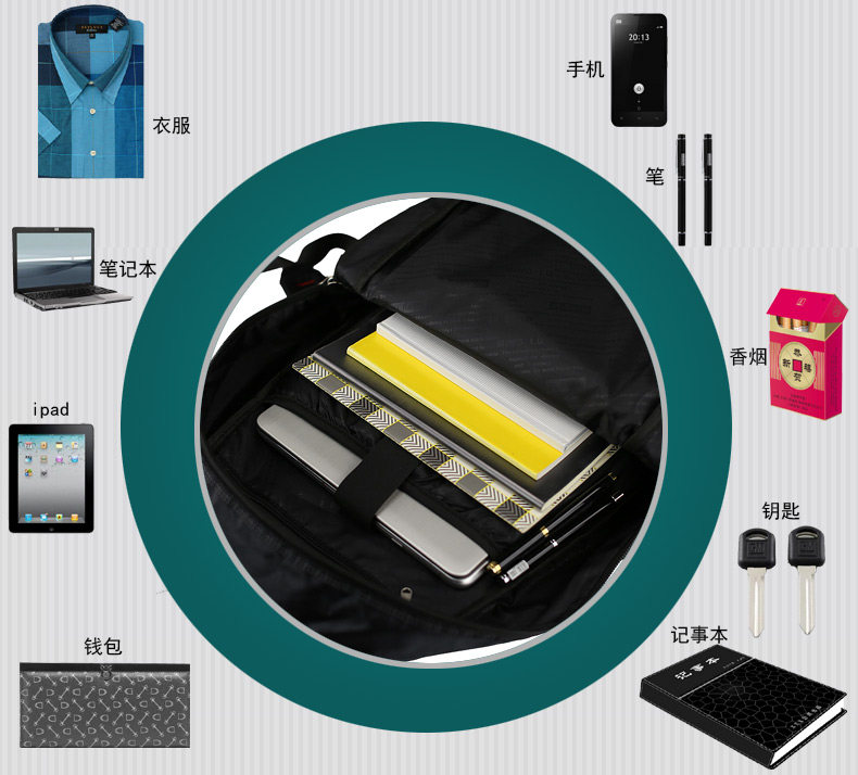 Sac pour homme - Ref 51065 Image 50