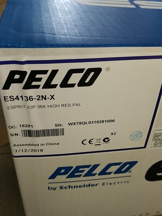 PELCO ES4136 - 2N - X integrated high - speed cloud station camera bargaining price