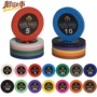 Texas Holdem Poker Chips Baccarat Black Jack Chips Câu lạc bộ Mahjong Câu lạc bộ cờ vua Thẻ tùy chỉnh - Các lớp học Mạt chược / Cờ vua / giáo dục cờ vua gỗ cao cấp