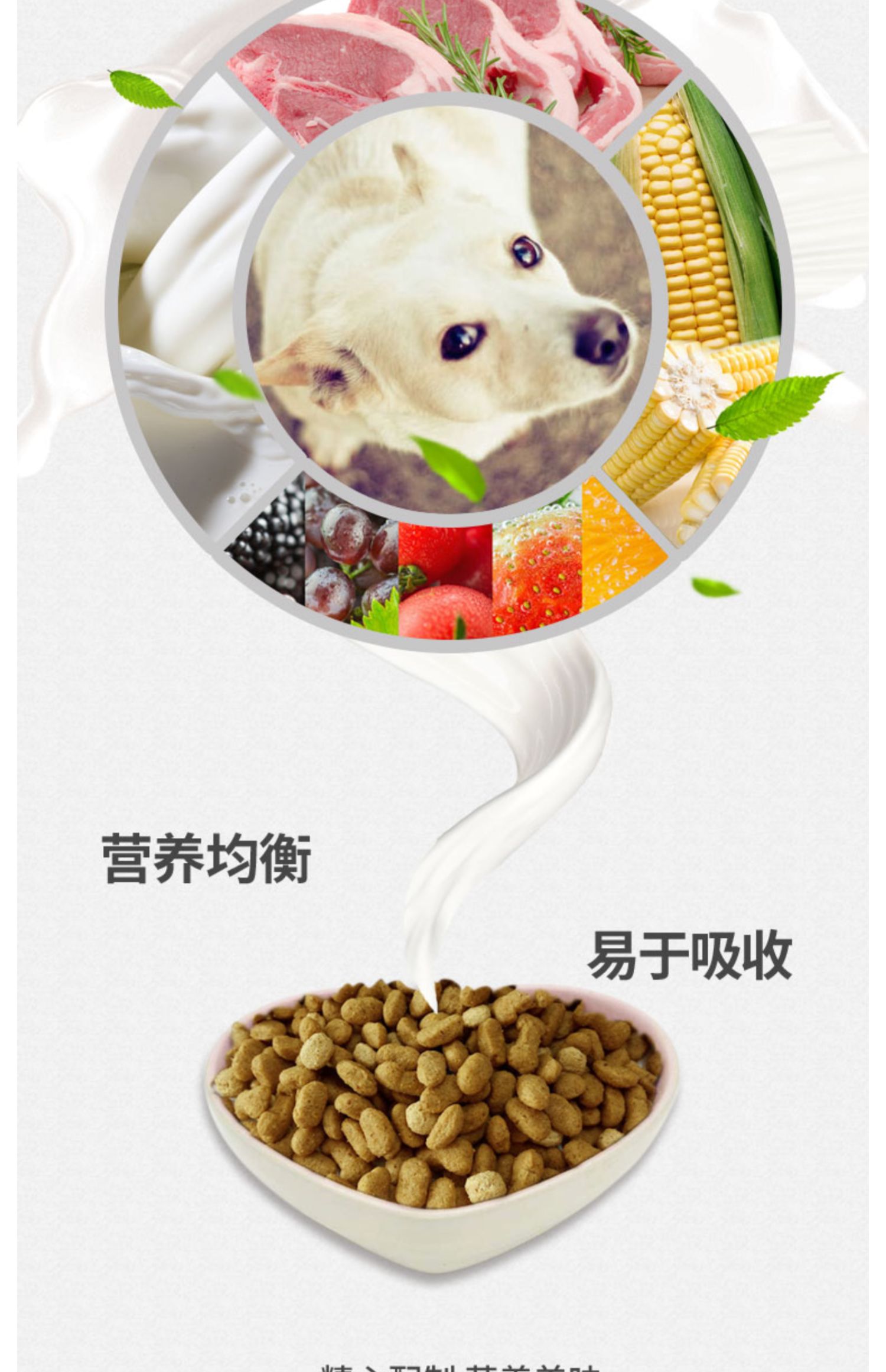 Kho báu đầy đủ giá chó trưởng thành thức ăn cho bò sữa dê 1,5kg * 4 loài chó đầy đủ thức ăn cho chó chung 12 kg Teddy - Chó Staples cám chó