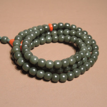 I was stunned by the rare Hetian jade in dialect Xinjiang Elaeagnus angustifolia seed material delicate and unstructured old-style bead necklace bracelet h0
