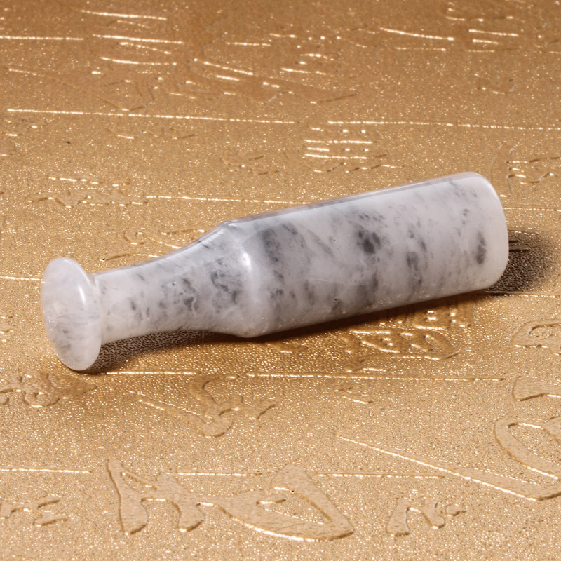 Dialect and Tian jade Brand promotion of only RMB80  water flush seed material gold silk jade characteristic green flower cylindrical cigarette holder h