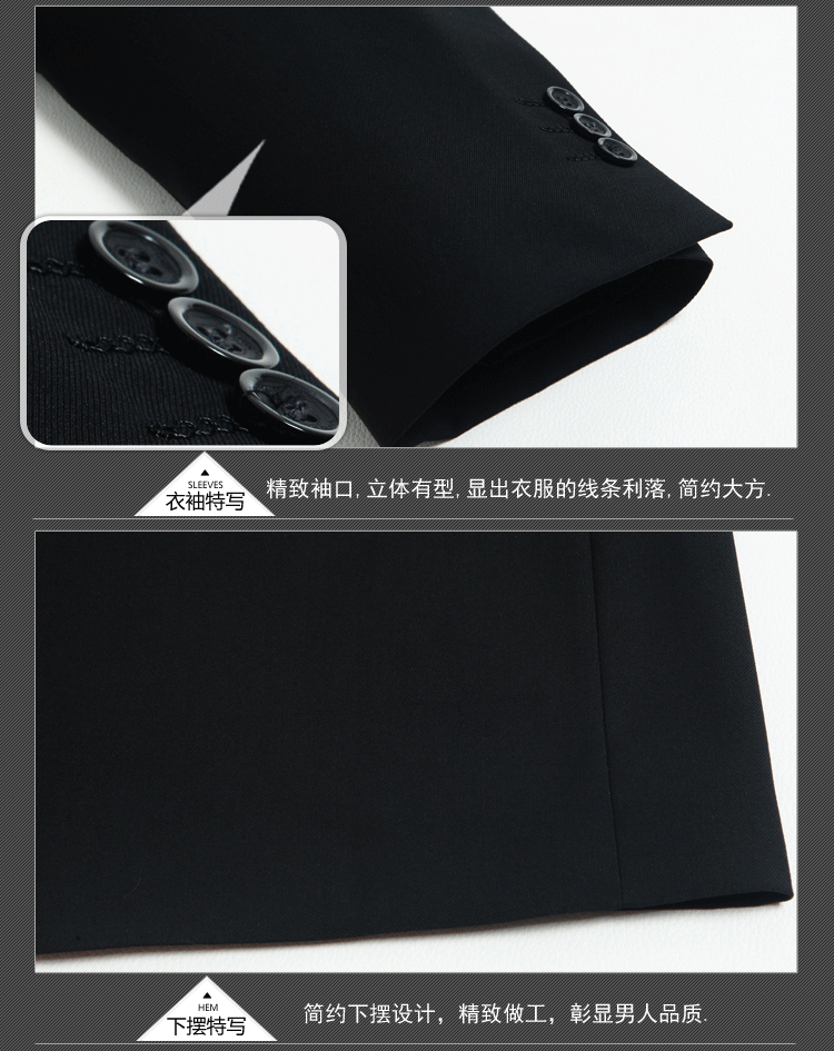 Costume homme en tissu polaire pour automne - Ref 1561803 Image 31