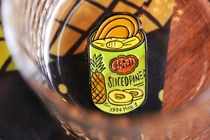 Federal walking horse art badge classic film series Chongqing Forest Budapest Hotel does not stop