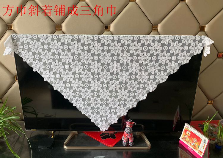 bảng ren vải che đầu giường bảng vải vải che vải bụi máy giặt TV khăn trải bàn bàn cà phê hình chữ nhật khăn tủ lạnh - Khăn trải bàn khăn trải bàn canvas
