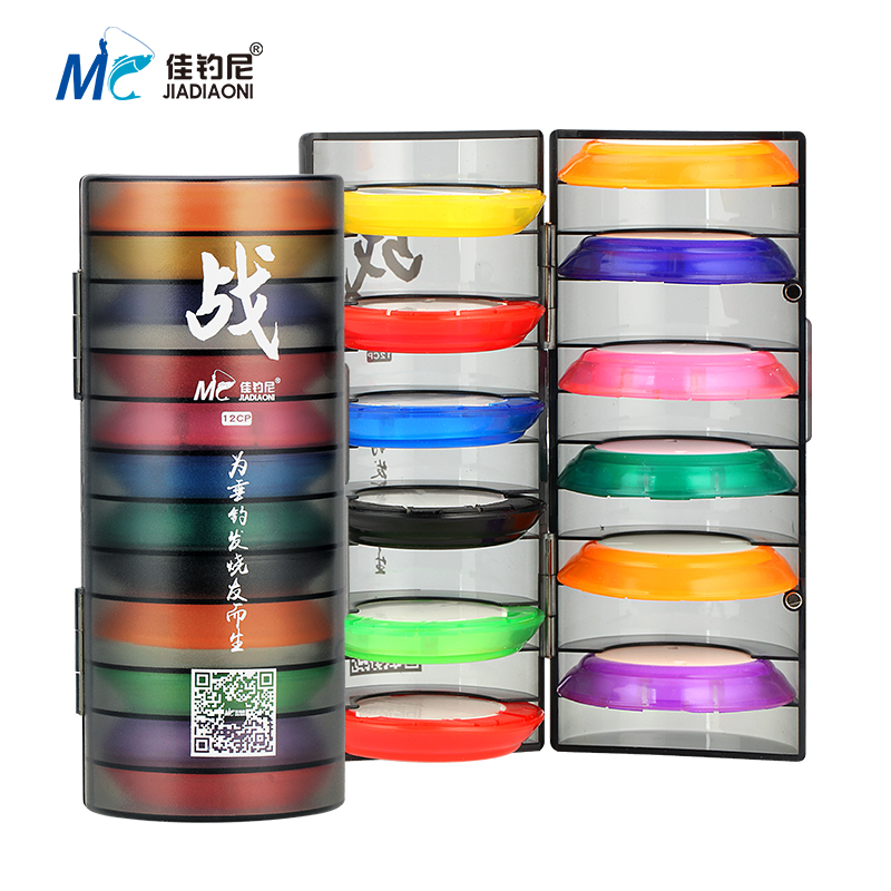 Good fishing Ni main line box large spool silicone fishing line box large fishing equipment 10 axes 12 multi-functional high-grade fishing gear