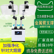 Moxibustion Smoke Purifier Home Mobile Smoke Extractor Moxibustion Smoking Machine Equipment Smoke Removal Instrument Filtering System