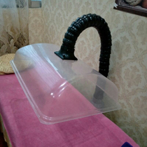 Moxibustion smoke exhaust system smoking Hood indoor smoking equipment moxibustion Hall Square transparent smoke collection Hood universal bamboo tube