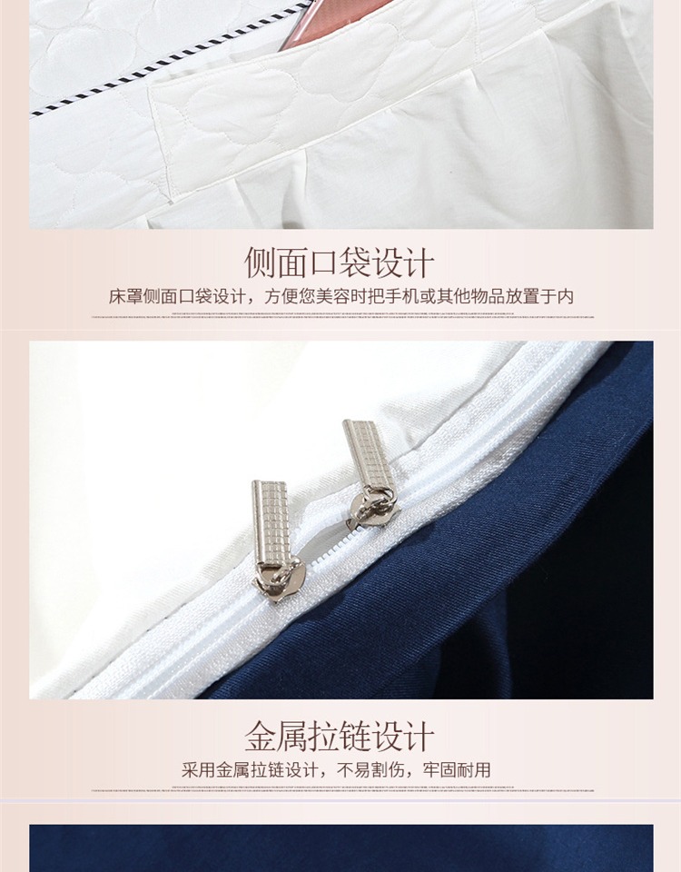 Cao cấp bông ren thêu gia đình bốn vẻ đẹp lạc bộ sức khỏe giường massage chuyên dụng đơn giản bông đẹp bedspread - Trang bị tấm tìm mua ga phủ giường spa