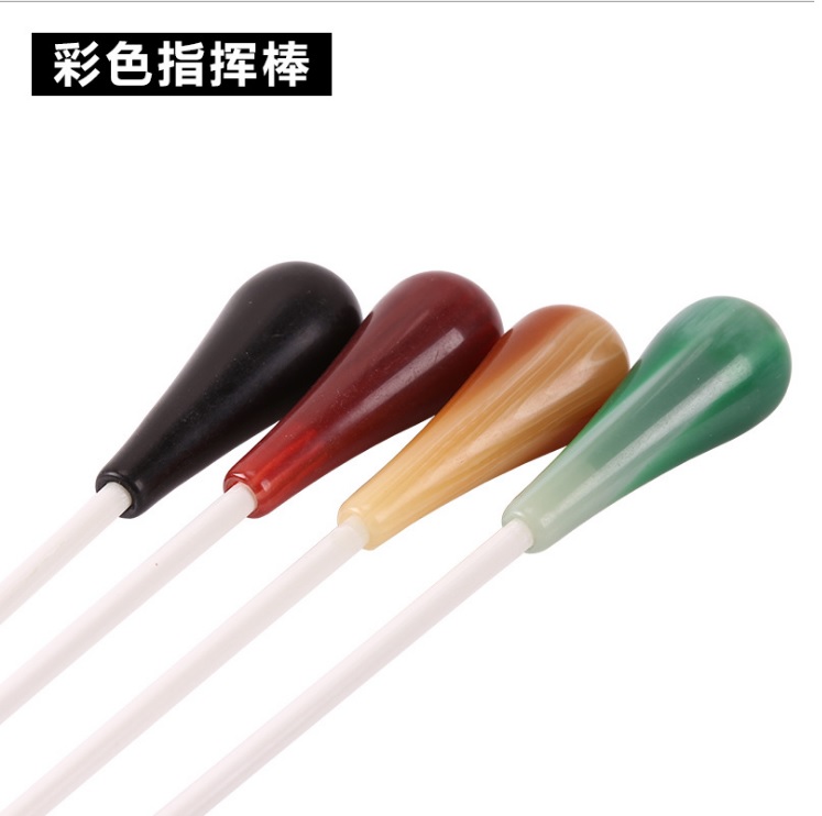 Resin concert baton color baton performance baton band conductor playing command baton