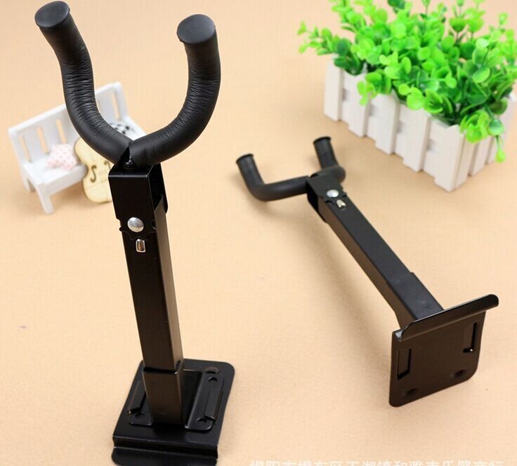 Rotatable Musical Instrument Metal Long Hook Violin Bass Wall Hook Violin Row Guitar Rack Bracket Attachment Trough Plate