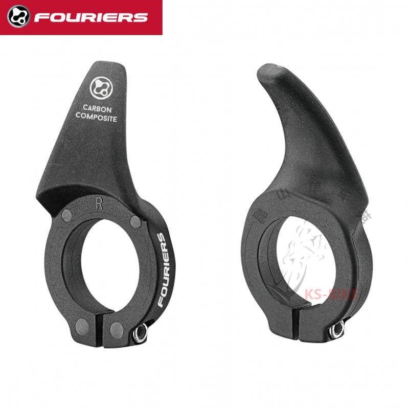 FOURIER Mountain Bike Calf Corner 22 2mm small pair rest grip Carbon fiber plus nylon