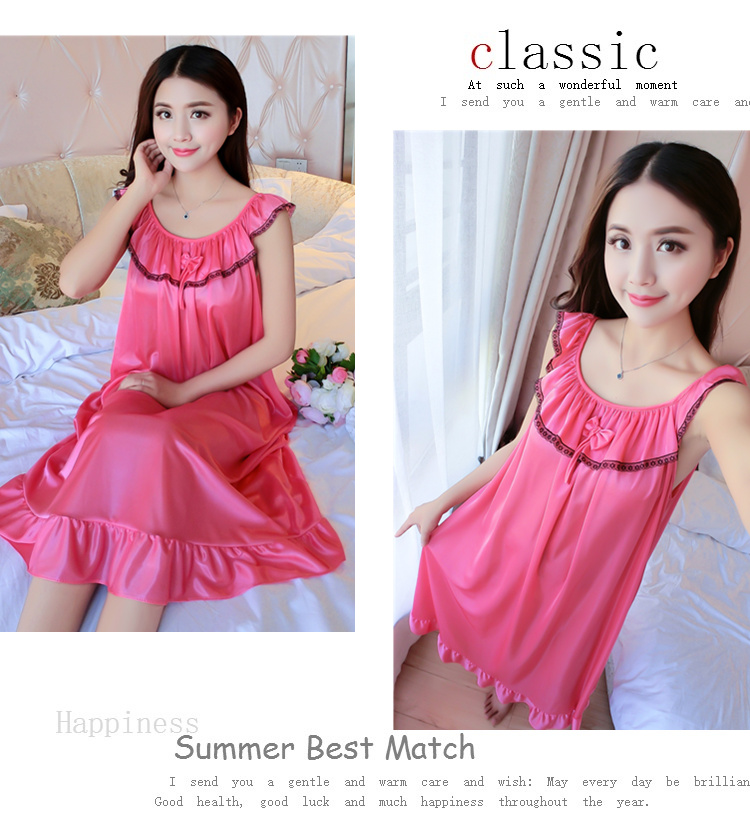 Phụ nữ mang thai nightdress nữ mùa hè kích thước lớn lỏng chất béo mm mang thai thời gian 200 kg dài sexy băng lụa mỏng voan đồ ngủ