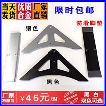 Light box foot support triangular light box low foot support single-sided soft film card cloth light box base support frame