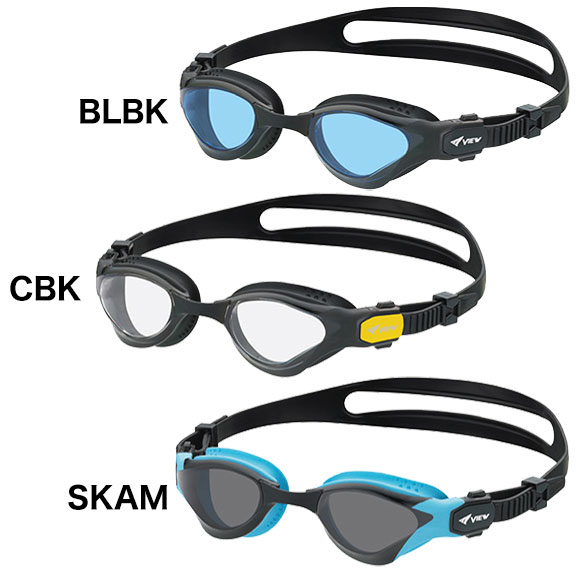 Japan imports JP version of new VIEW CASUAL SWIMMING GOGGLES BIG FRAME SWIMMING GOGGLES WATERPROOF ANTI-FOG MALE AND FEMALE