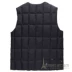 Mùa thu và mùa đông trung niên cotton vest nam cộng với phân bón XL vest người già dày ấm xuống áo vest cotton bộ quần áo thể thao nam Cực lớn
