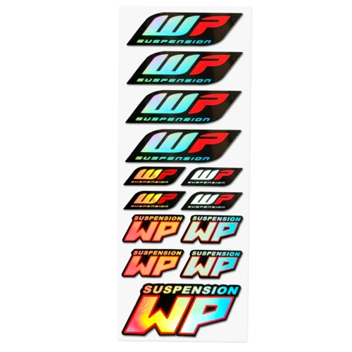 Водонепроницаемый солнцезащитный мотоцикл наклейка с красочным лазером Scorpio Ohlins Car Sticker Biajo Shoei Sticker Scratch