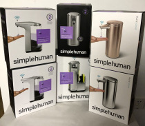 US SimpleHuman desktop automatic induction hand sanitizer soap dispenser washing machine