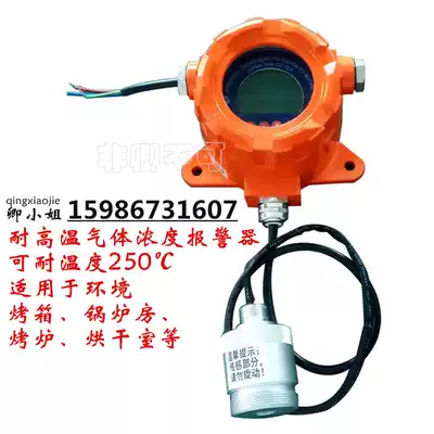 High temperature resistant oven Oven drying box combustible gas concentration alarm Ink paint monitor detection explosion-proof type