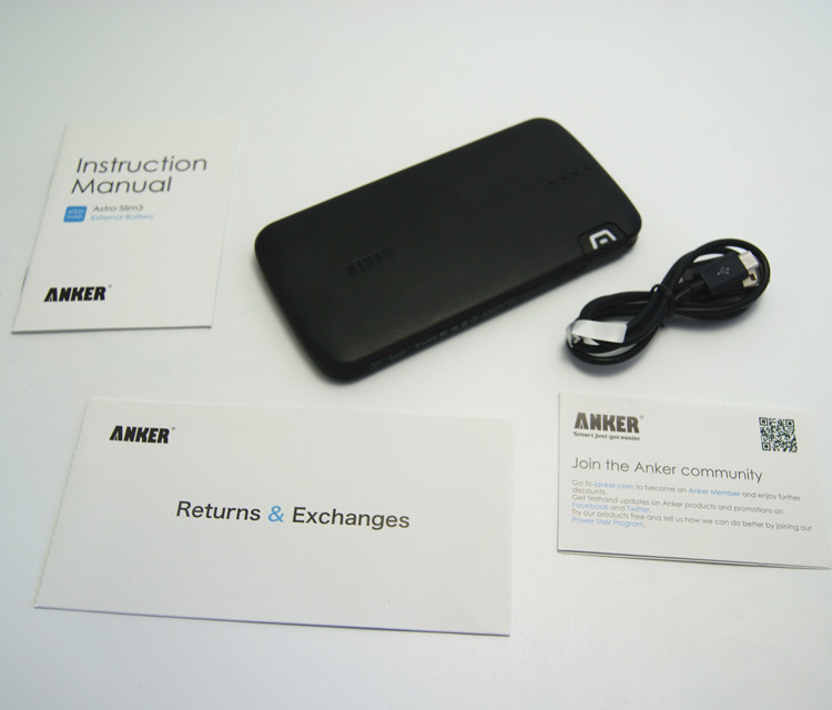 Anker Anke 6000mah di động siêu mỏng Android Apple tốc độ cao sạc điện thoại di động nhanh