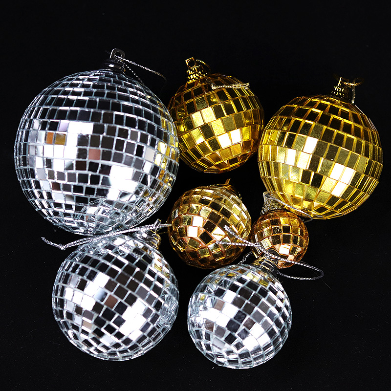 Mirror Ball Cake Swing Piece Mesh Red Dream Birthday Cake Decoration Pendant Party Sweet Terrace Christmas Tree Placement-Taobao