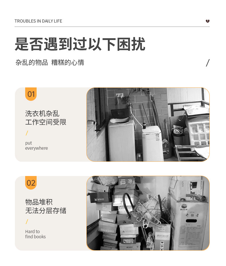 Стиральные машины Полки 卫生间洗衣机置物架子上方阳台滚筒浴室厕所烘干机多层收纳储物架