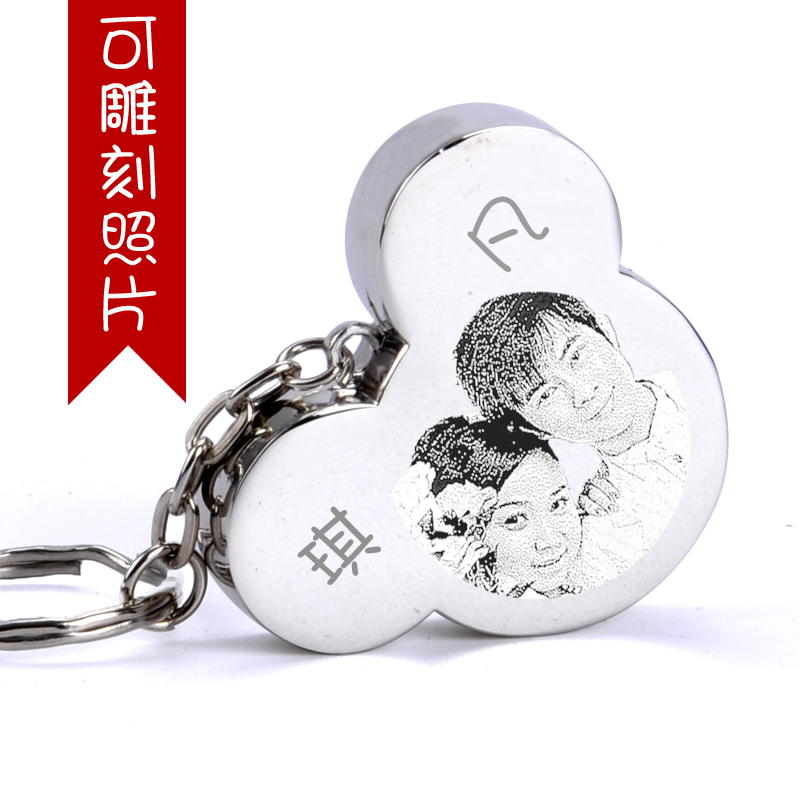 U Pan Customized 8G Mickey Head personality DIY lettering photo U pan customized birthday Seven New Year's Eve gift