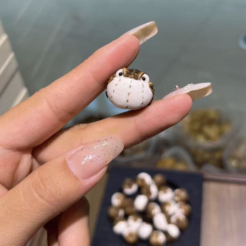 Deer Antler Root Cutlery Pufferfish Baby DIY Accessories Handmade Woven Bracelet Necklace Buddhist Beads Pendant Bracelet Accessories Deer Antler Root Cutlery Pufferfish Baby DIY Accessories Handmade Woven Bracelet Necklace Buddhist Beads Pendant Bracelet Accessories