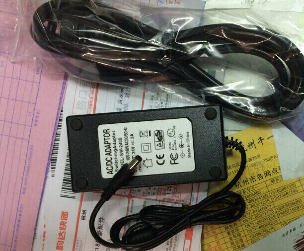 Suitable for Fujitsu fi-7125 fi-7225 color image scanner power cord adapter