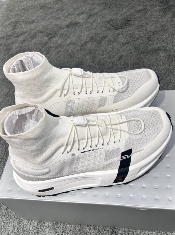 Anta Sneakerverse Runner 1 Rebound-Resistant, Wear-Resistant, Non-Slip High-Top Running Shoes 112615503V