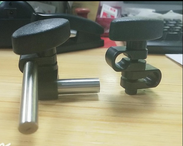 Round rod arbitrary rotation bracket optical axis 360 degree rotation clamp stainless steel pipe angle rotation rotation