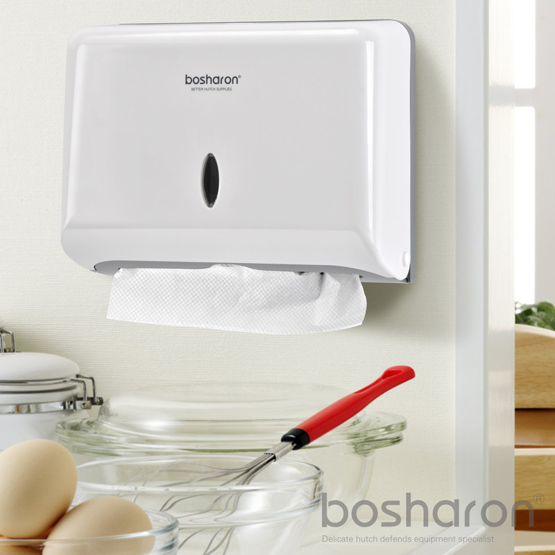 Bosalang toilet paper box Hanging hotel toilet paper box Household non-perforated tissue holder Wall-mounted toilet paper box