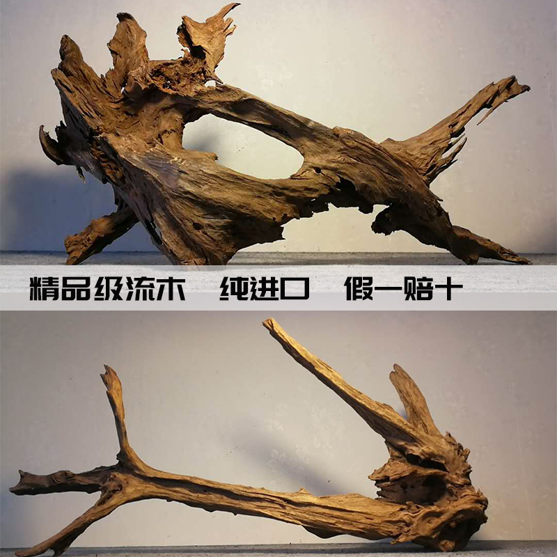 馬來西亞進口流木魚缸造景沉木埃及神仙佈景熱帶魚缸擺件免煮精品