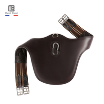 Cowhide obstacle girth European imported equestrian supplies horse equipment 829