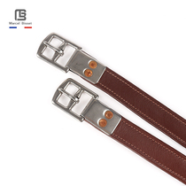 Soft calfskin equestrian pedal belt foot pedal pedal belt equestrian supplies equestrian equipment 566