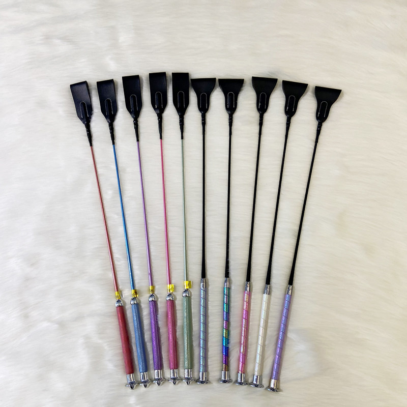 993 children color obstacle whip short whip equestrian anti-slip hand handle horse whip