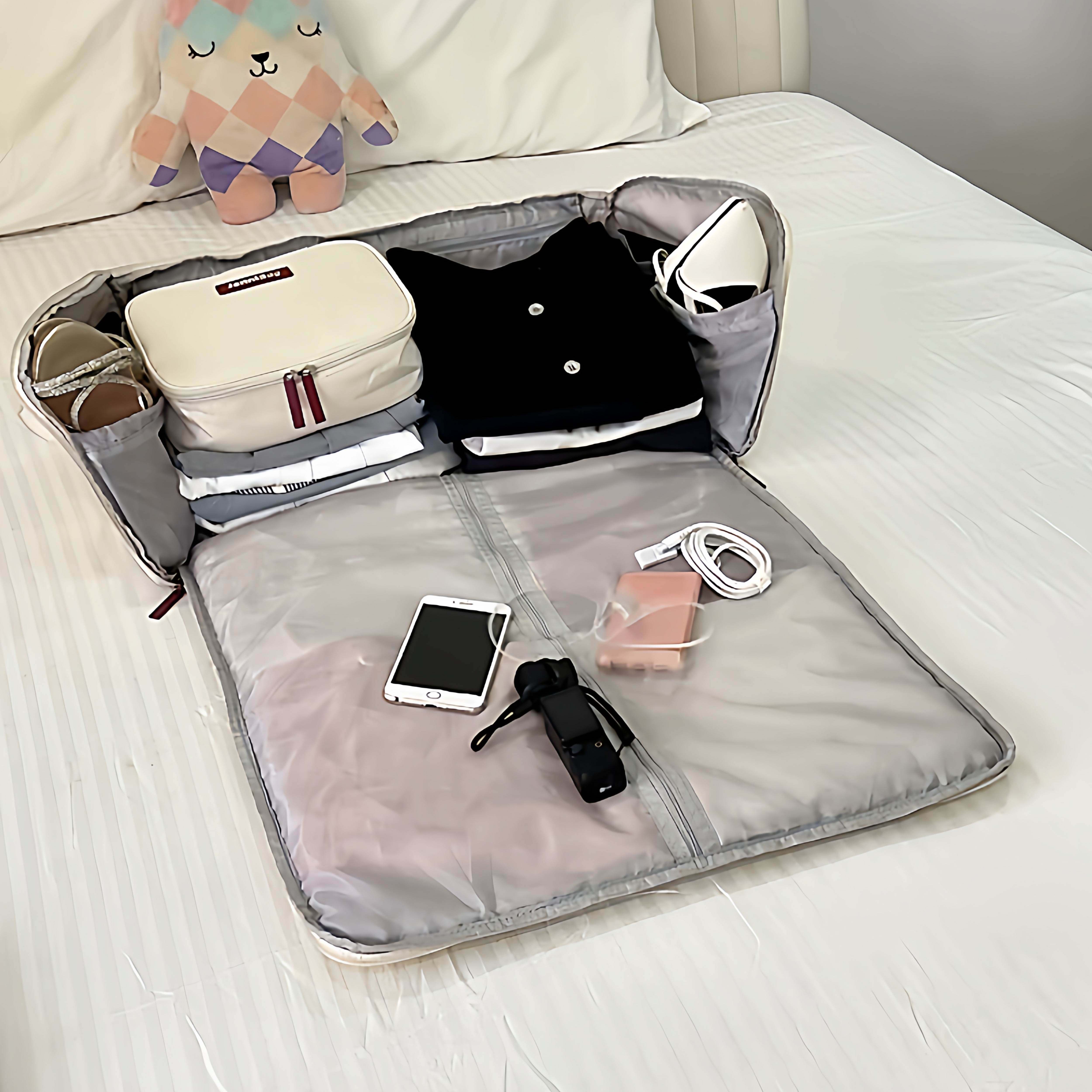 Travel storage bag clothing packaging 2026 new large-capacity foldable portable multi-functional lightweight sports bag