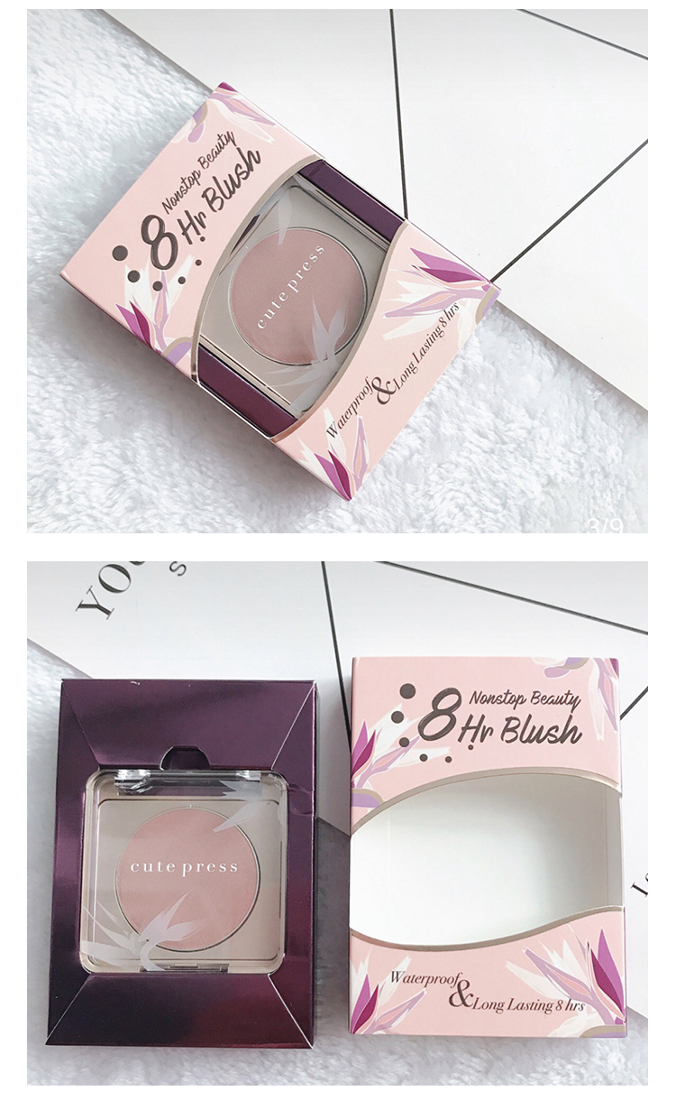Bây giờ ấn dễ thương đỏ 8 tiếng lâu trôi không thấm nước dưỡng ẩm trang điểm nude sáng 07 # qiqi ngày linh tinh màu đào - Blush / Cochineal phấn má hồng mac
