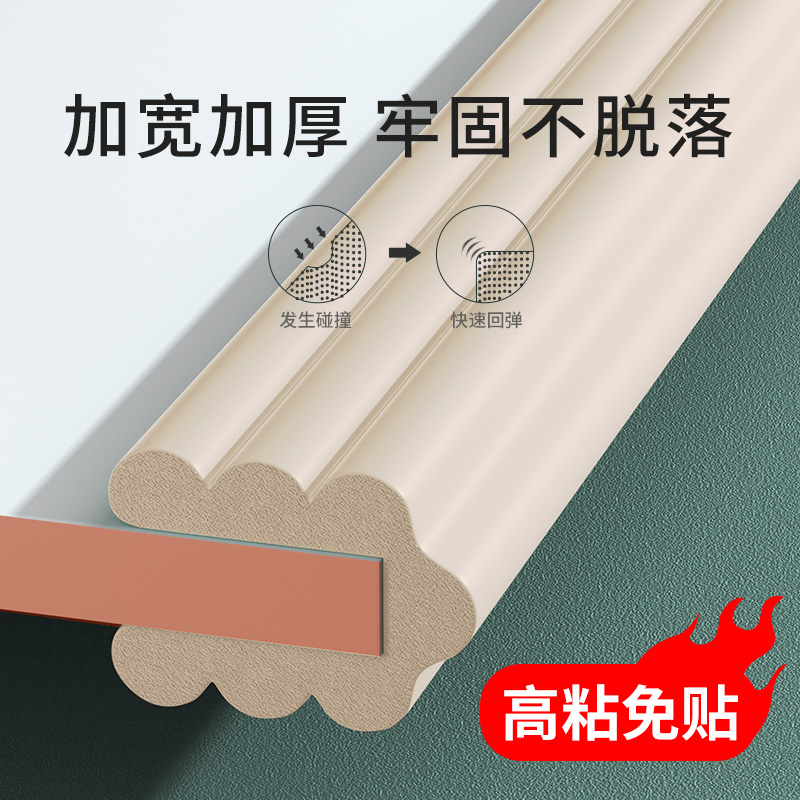 Anti-collision strip bedside guard angle free from foam crib wrapping edge protection against collision widening, careful touch head soft bag