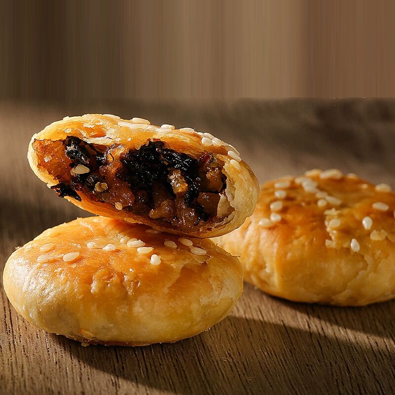 德辉迷你梅干菜酥饼3包