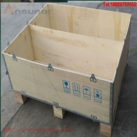 Hộp gỗ tùy chỉnh Xuất khẩu hậu cần lắp ráp nhanh hộp gỗ Vận chuyển hộp đóng gói không khí Hộp lưu trữ phân phối toàn quốc - Cái hộp thùng gỗ pallet trang trí