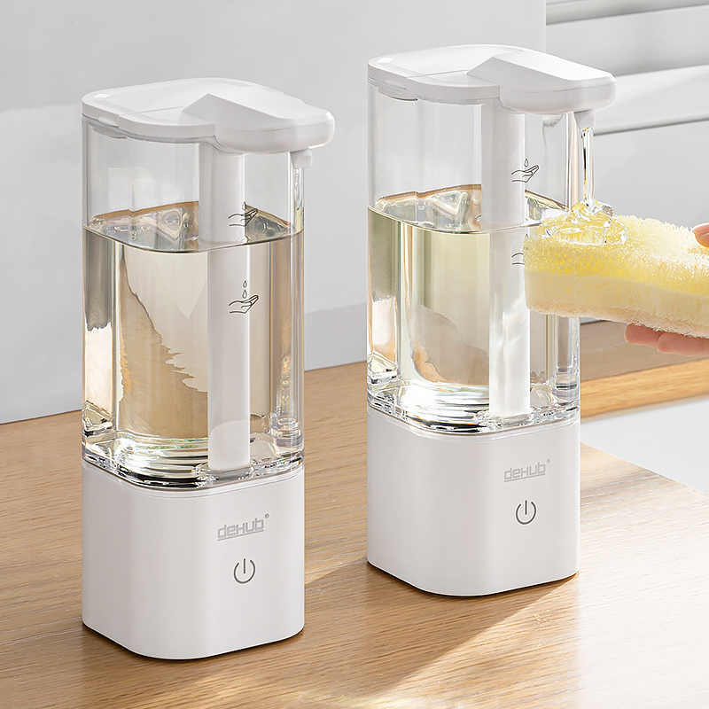 自動洗剤センサーキッチンスマートセルフサービスソープディスペンサー電動ハンドソープマシン洗剤マシン壁掛け式