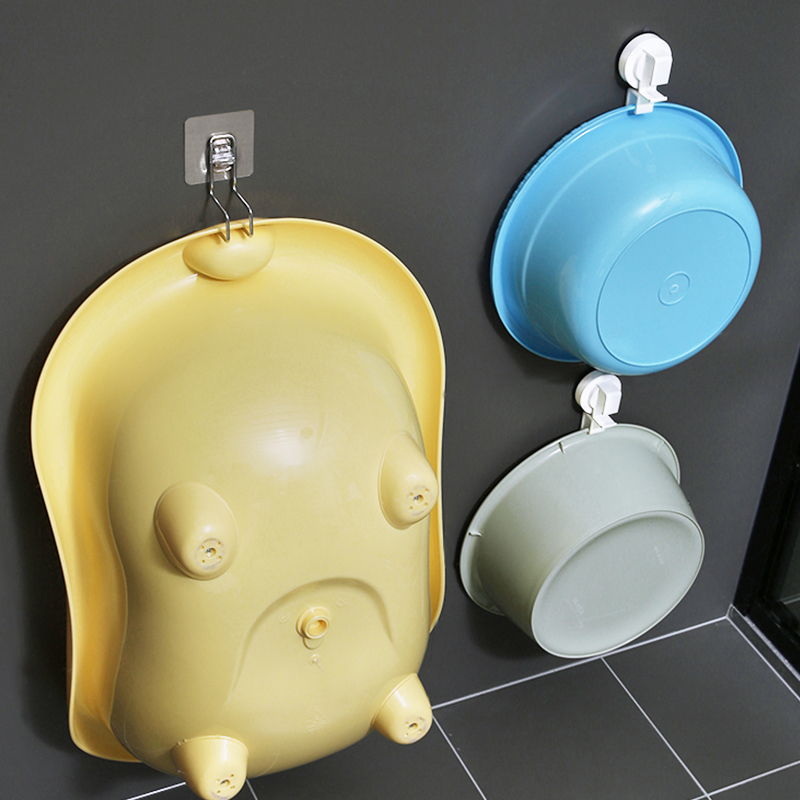 deHub suction cup washbasin hook wall-mounted bathroom washstand bathroom punch-free powerful bathtub storage rack