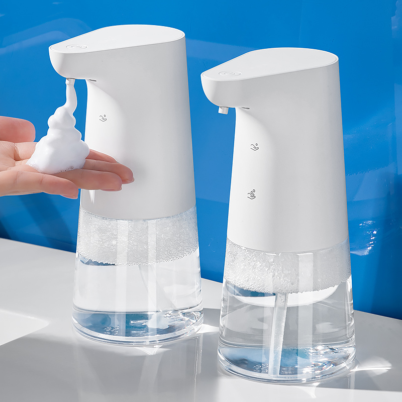 Automatic Sensor Wall-Mounted Hand Sanitizer and Dish Soap Dispenser, Smart Foam Machine, Electric Hand Sanitizer Dispenser