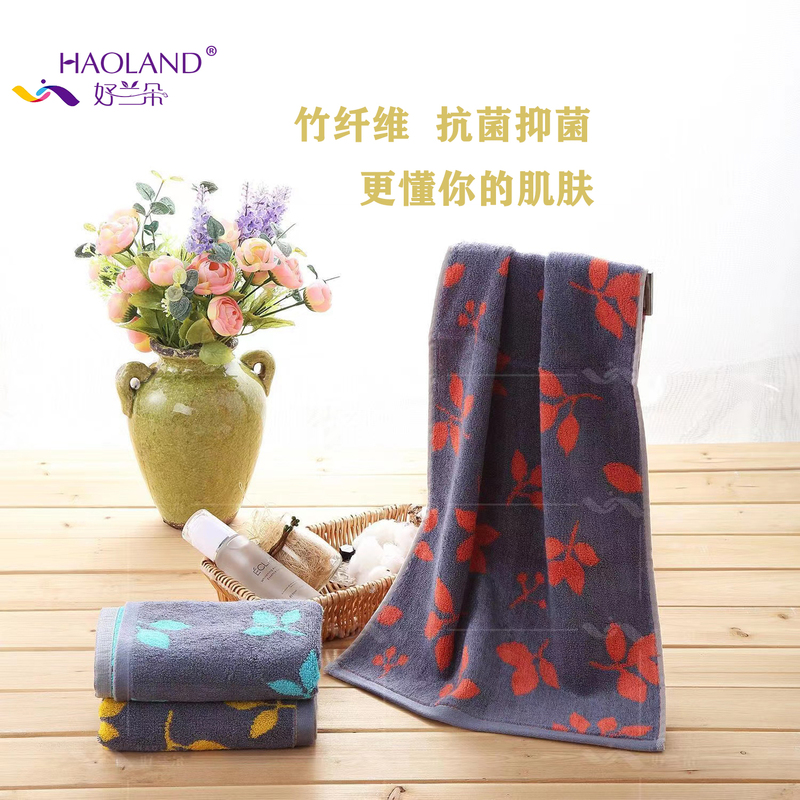 Three-Pack of High-End Jacquard Bamboo Fiber Towels with Bamboo Charcoal, Soft for Home Use, Suitable for Adults, Non-Shedding, Antibacterial Three-Pack of High-End Jacquard Bamboo Fiber Towels with Bamboo Charcoal, Soft for Home Use, Suitable for Adults, Non-Shedding, Antibacterial